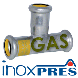 ACERO INOXIDABLE PRESSFITTING (GAS) INOXPRES