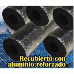 FORRO DE AISLAMIENTO ( COQUILLAS ) ALUMINIO PARA TUBERAS