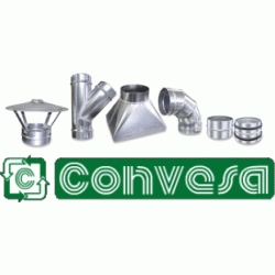 CONVESA CHIMENEA GALVANIZADA