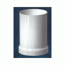ADAPTADOR DE CALDERA DE ALUMINIO LACADO EN BLANCO ALUPRACTIC