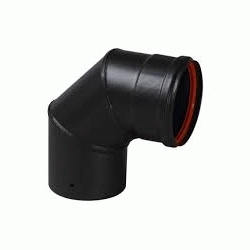 TUBERIA Y ACCESORIOS DE CHIMENEA INOX NEGRO MATE CONVESA