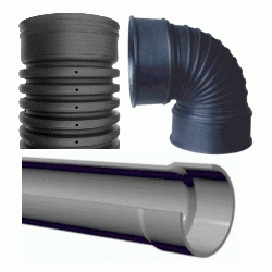 TUBERIA CORRUGADA Y DE  PRESION  DE SERIE 2.5 Y ACCESORIOS