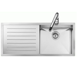 FREGADEROS DE ACERO INOX DE 1 SENO ESCURRIDERA IZQUIERDA