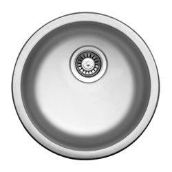 FREGADEROS DE ACERO INOX DE 1 SENO CIRCULAR